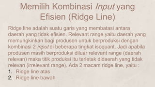 Daniel Ridge Line Pengantar Ekonomi Mikro Kelompok 2 | PPTX