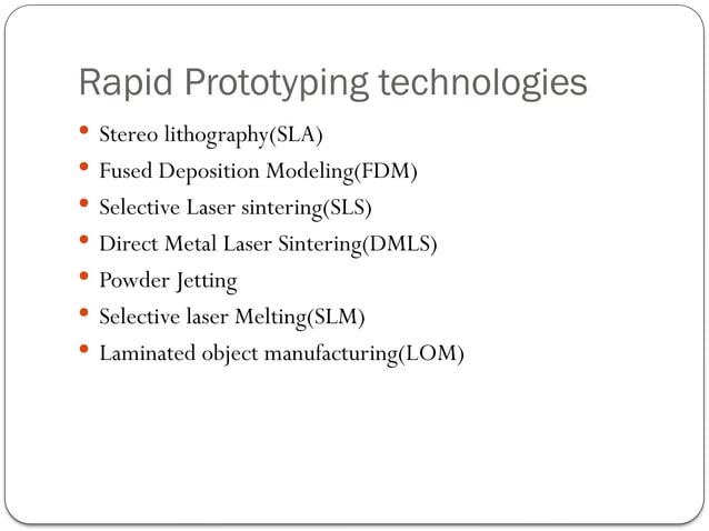 Overview of Additive Manufacturing: A Presentation Insight | PPTX