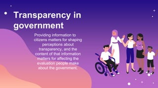 Transparency in government policies | PPT