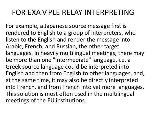 Ppt Modes Of Interpreting Ppt Modes Of Interpreting