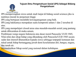 Ut Ips PPT Modul 1 satu Kelompok 1 UT PGSD IPS.ppt