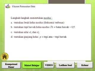 Ukuran Pemusatan Data
 