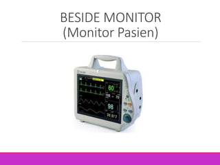BESIDE MONITOR
(Monitor Pasien)
 