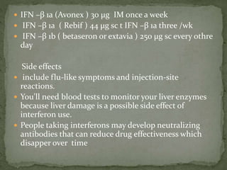 Hextavit Injection multiple sclerosis | PPTX