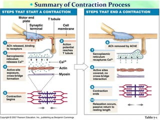  Summary of Contraction Process

Table 7-1

 