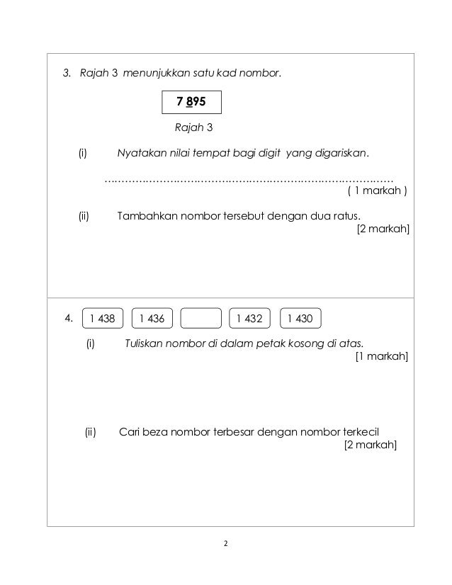 Ppt mt kertas 2 thn 3