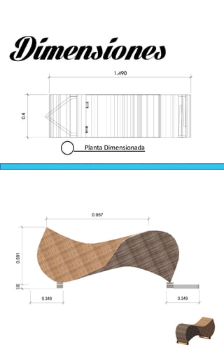 VECTORWORKS EDUCATIONAL VERSION
Dimensiones
Planta	Dimensionada
1.490
 