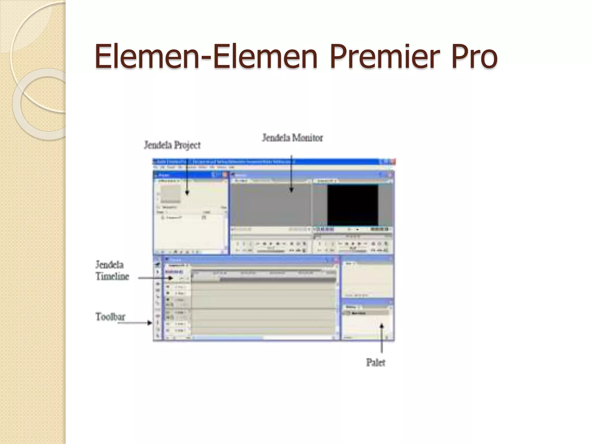Elemen-Elemen Premier Pro 
 