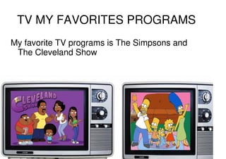 Ppt my favorite | PDF