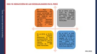 Reducción de Desigualdades y Objetivos de Desarrollo Sostenible (ODS 10 ...
