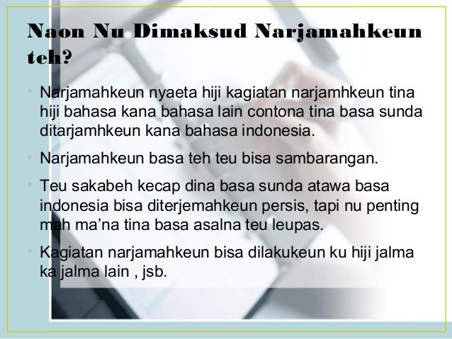Ppt Narjamahkeun