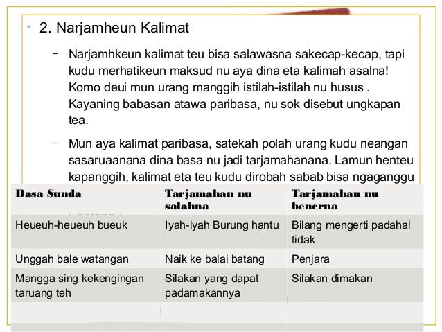 Lamun Rek Narjamahkeun Urang Memerlukan Kamus Nyaeta Kamus Lamun Rek Narjamahkeun Urang Memerlukan Kamus Nyaeta Kamus