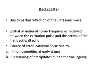 non destructive testing review for detection of creep damage in power ...