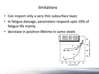 non destructive testing review for detection of creep damage in power ...