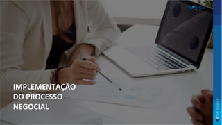 IMPLEMENTAÇÃO
DO PROCESSO
NEGOCIAL
 