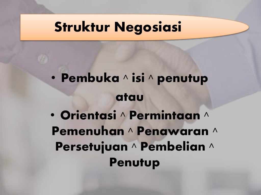 Ppt negosiasi