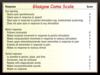 Glasgow Coma Scale
 