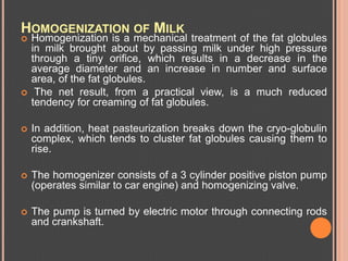 water treatment and diary technology | PPTX