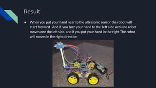 HUMAN FOLLOWING ROBOT | PPTX image.