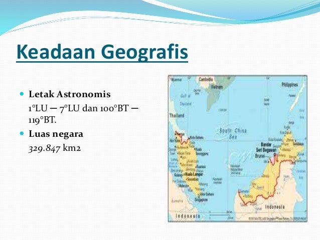 Letak Astronomis Malaysia