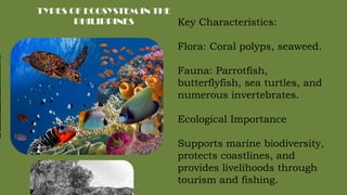 TYPES OF ECOSYSTEM POWERPOINT PRESENTATION | PPTX