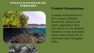 TYPES OF ECOSYSTEM POWERPOINT PRESENTATION | PPTX