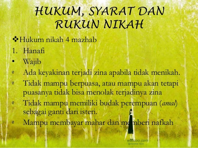 Ppt Nikah 4 Mazhab