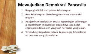Ppt nilai demokrasi ind
