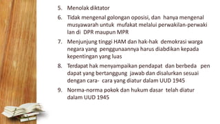 Ppt nilai demokrasi ind