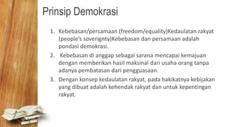 Ppt nilai demokrasi ind