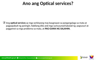 Philhealth Flowchart System PHILHEALTH SLIDE FOR EYE SCREENING WITH FLOWCHART .pptx