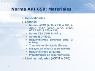 PPT -API-650 TANQUES PRESENTACION DETALLE | PPT