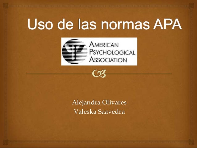 apa presentation format ukran