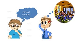 ¿En qué
consiste?
 