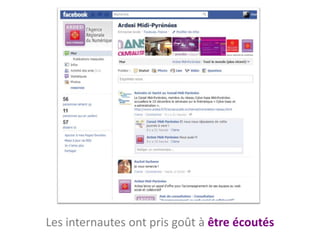 Les internautes ont pris goût à être écoutés
 