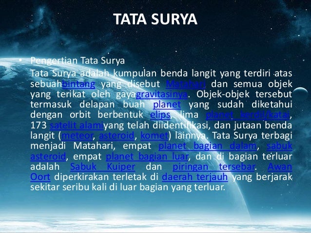 Power Point Jagat Raya Dan Tata Surya