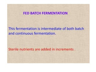 FERMENTATION TYPES .