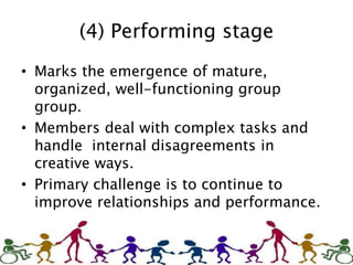 stages of group development | PPTX