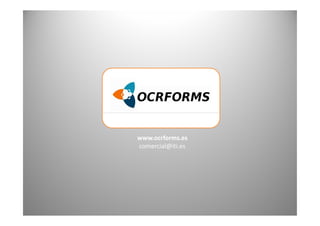 OCRFORMS Technology