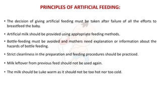 ppt of artificial feeding in children.pptx