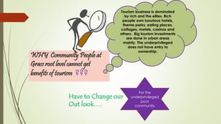 Some Proposed Models for Successful Community Based Tourism | PPTX
