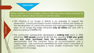 Some Proposed Models for Successful Community Based Tourism | PPTX