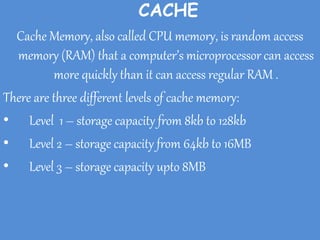 Ppt of SOFTWARE AND MEMORY | PPT