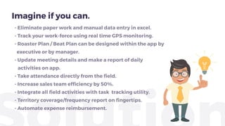 Field Sales App | Employee Tracking App | Field Force Connect | PDF