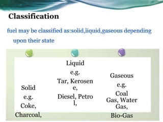 ppt of fuel and combustion | PPTX