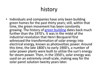Ppt of green building | PPTX