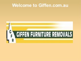 Welcome to Giffen.com.au
 