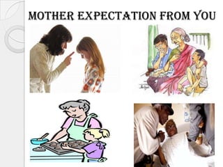 Mother expectation from son
 