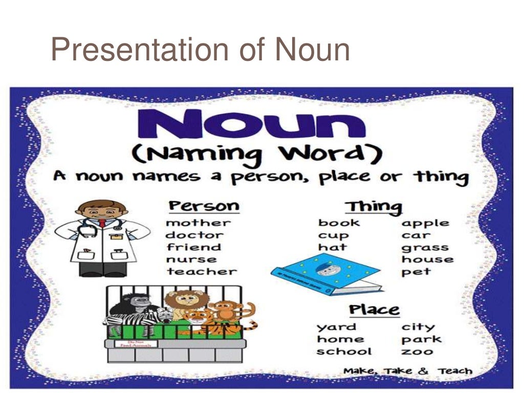 Ppt of noun
