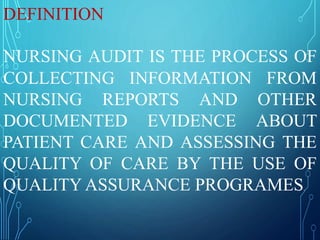 Universal Medical Alphanumeric Code What Does A Nurse Auditor Do , What does a RN Chart Auditor do? Role ...
